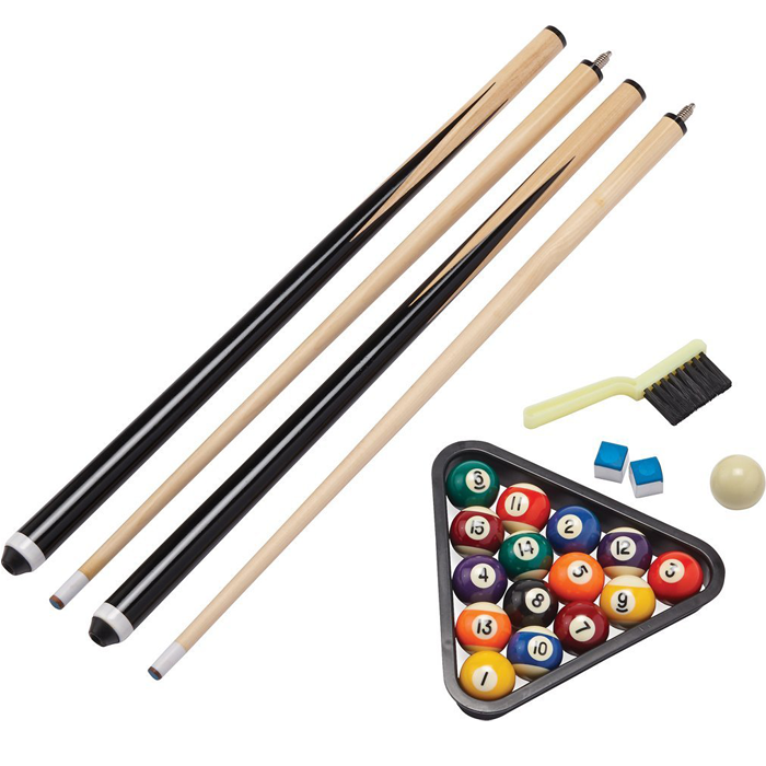 Walker & Simpson 2 in 1 Air Hockey & Pool Combo Table in Black