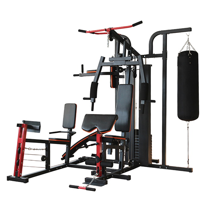 IronMan IM-306 Advanced 3 Station Multi Gym With Punching Bag