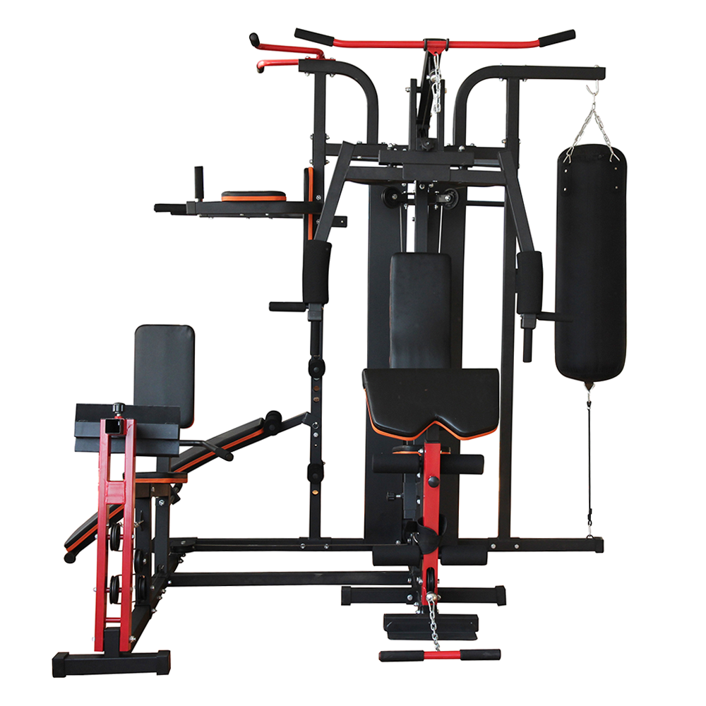 IronMan IM-306 Advanced 3 Station Multi Gym With Punching Bag