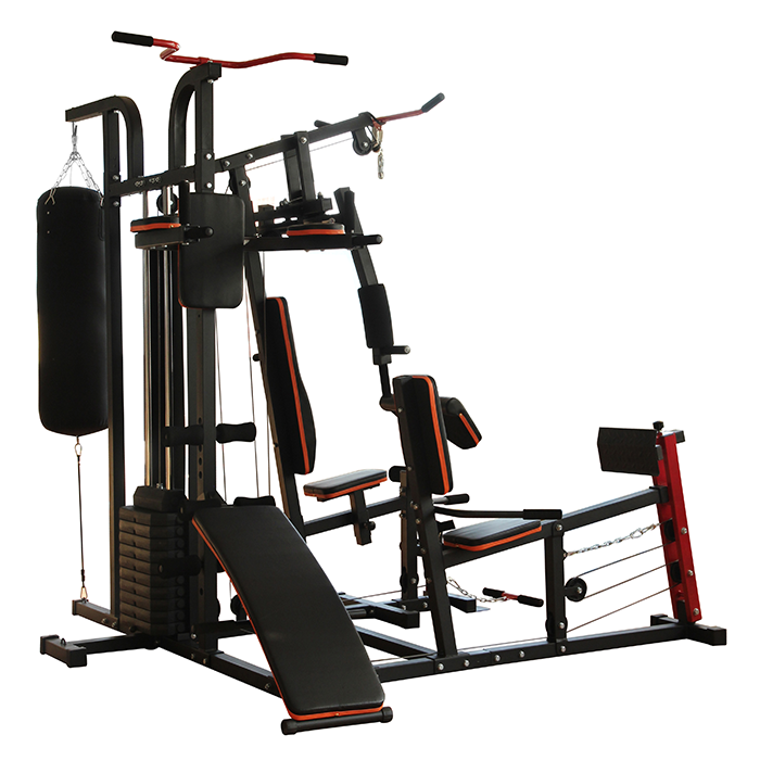 IronMan IM-306 Advanced 3 Station Multi Gym With Punching Bag