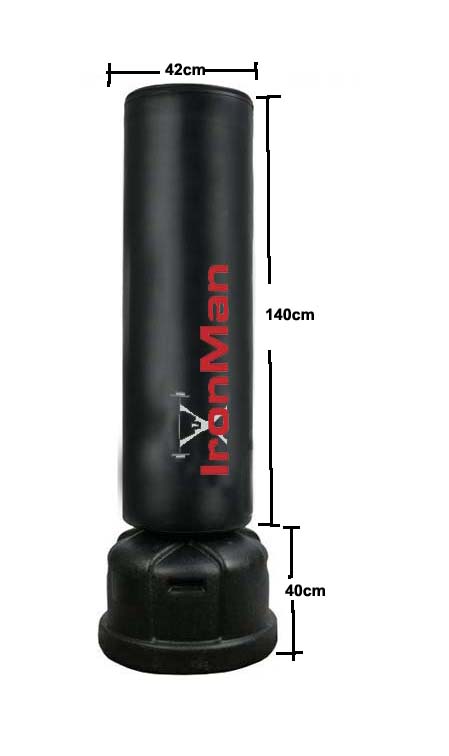 IronMan Kickboxing Power Pro Free Standing Punch Bag