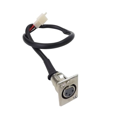 Hillman Golf Buggy Charging Jack Plug With Wiring Loom