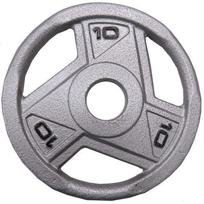 Ironman Olympic Grey Hammerton Tri-Grip Plates 2x 10lb