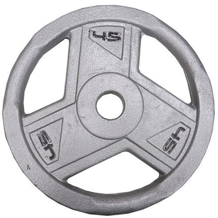 Ironman Olympic Grey Hammerton Tri-Grip Plates 2x 45lb