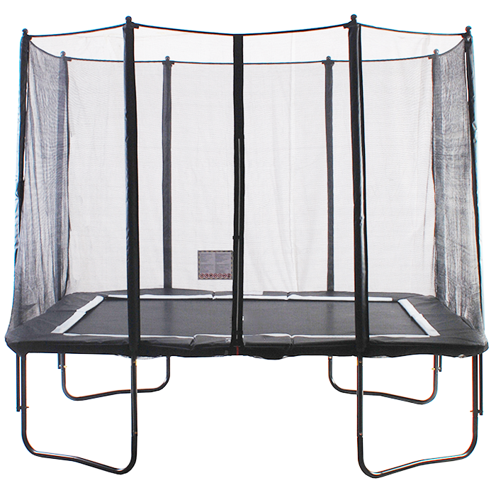 5x7ft Rectangular Trampoline with Safety Enclosure