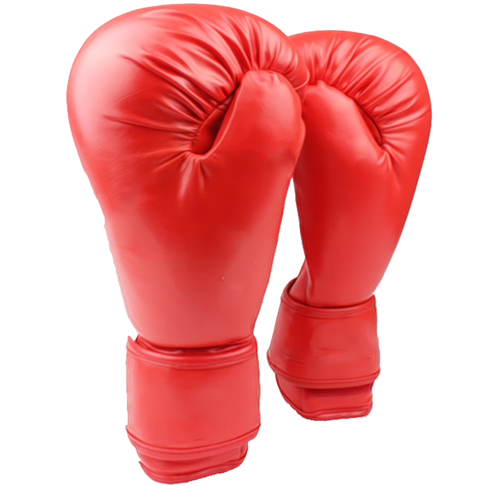 Ironman Red Boxing Gloves