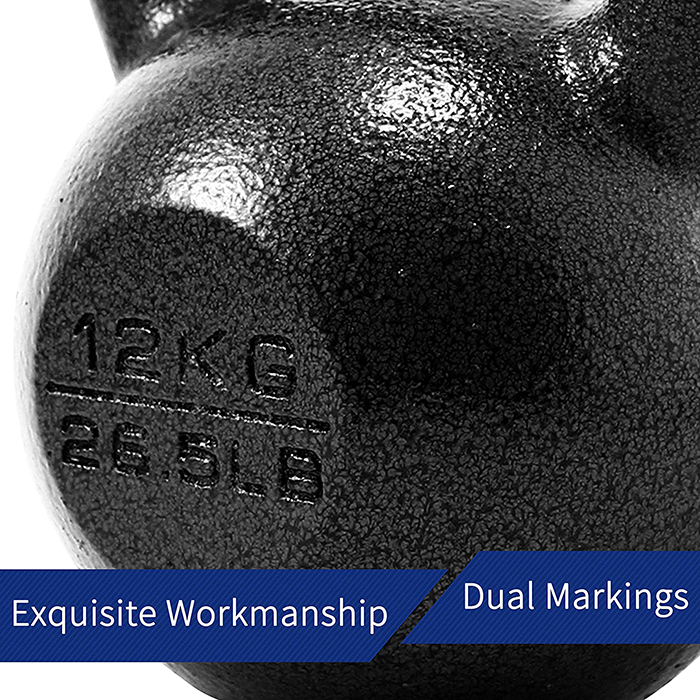 Ironman Pro 16kg Cast Iron Kettlebell