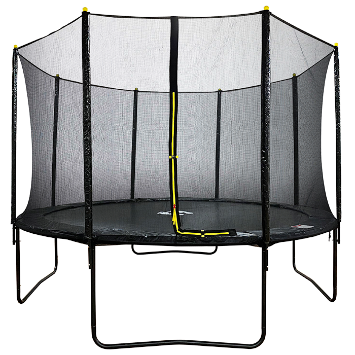 12ft Powder Coated Trampoline with Safety Enclosure