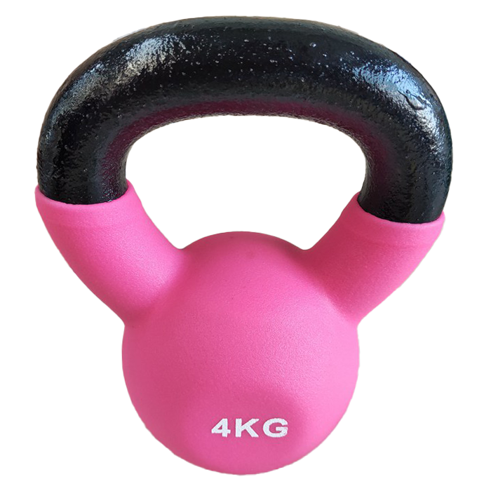 Ironman 4kg Cast Iron Coated Kettlebell