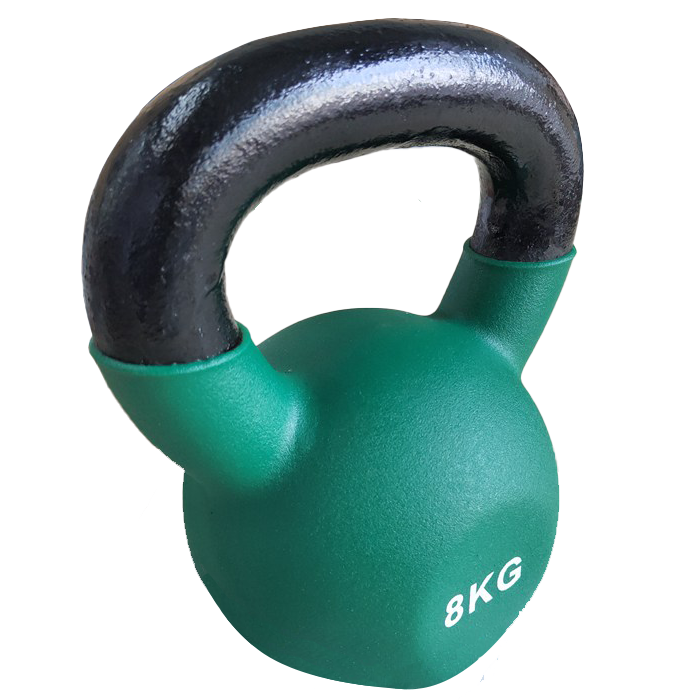 Ironman 8kg Cast Iron Coated Kettlebell