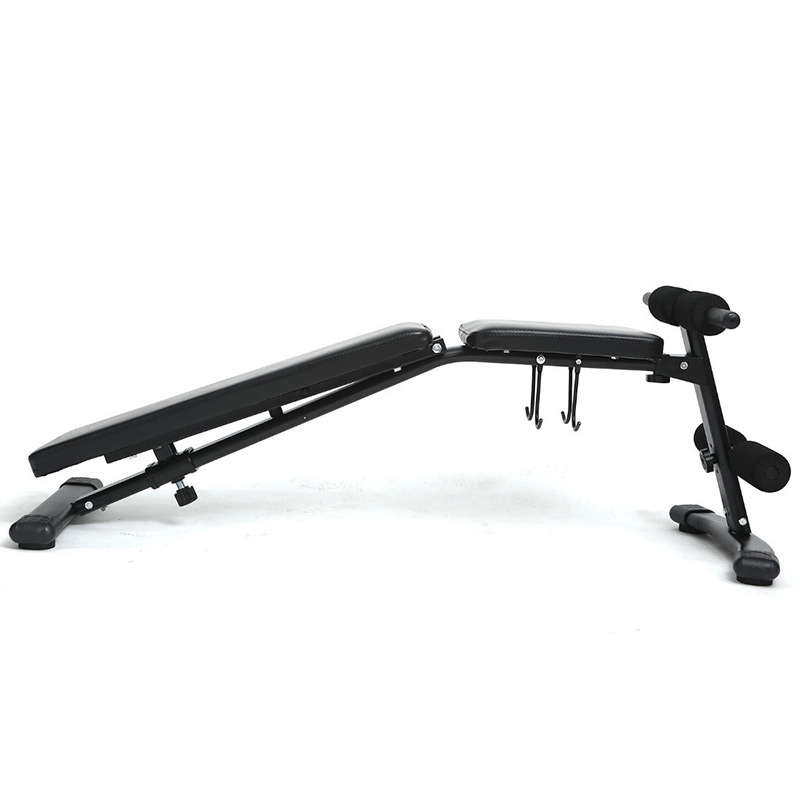 BodyTrain Adjustable Squat & Bench Press Rack with Foldable Adjustable Weight Bench Package