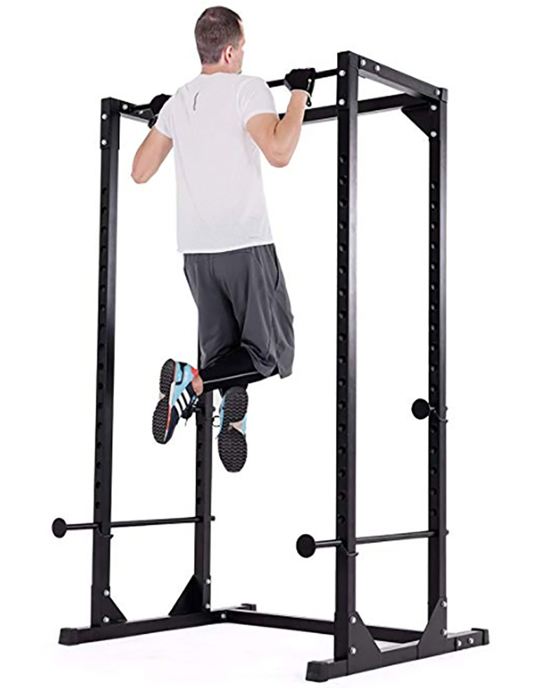 BodyTrain Power Rack & Foldable Adjustable Weight Bench Package