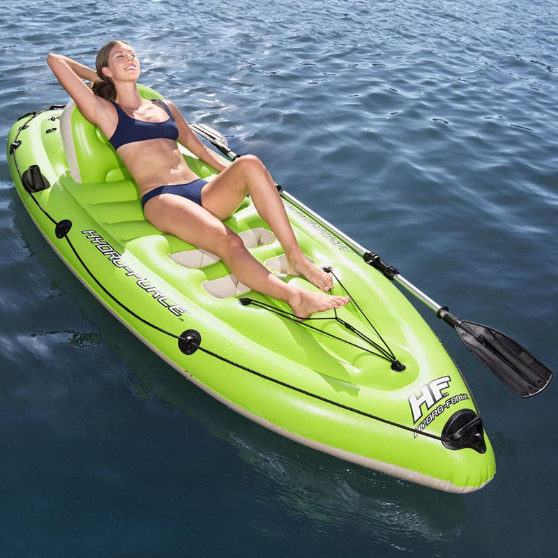Bestway Hydro‑Force™ Koracle™ X1 - 1 Person Sit‑On Inflatable Fishing Kayak Set