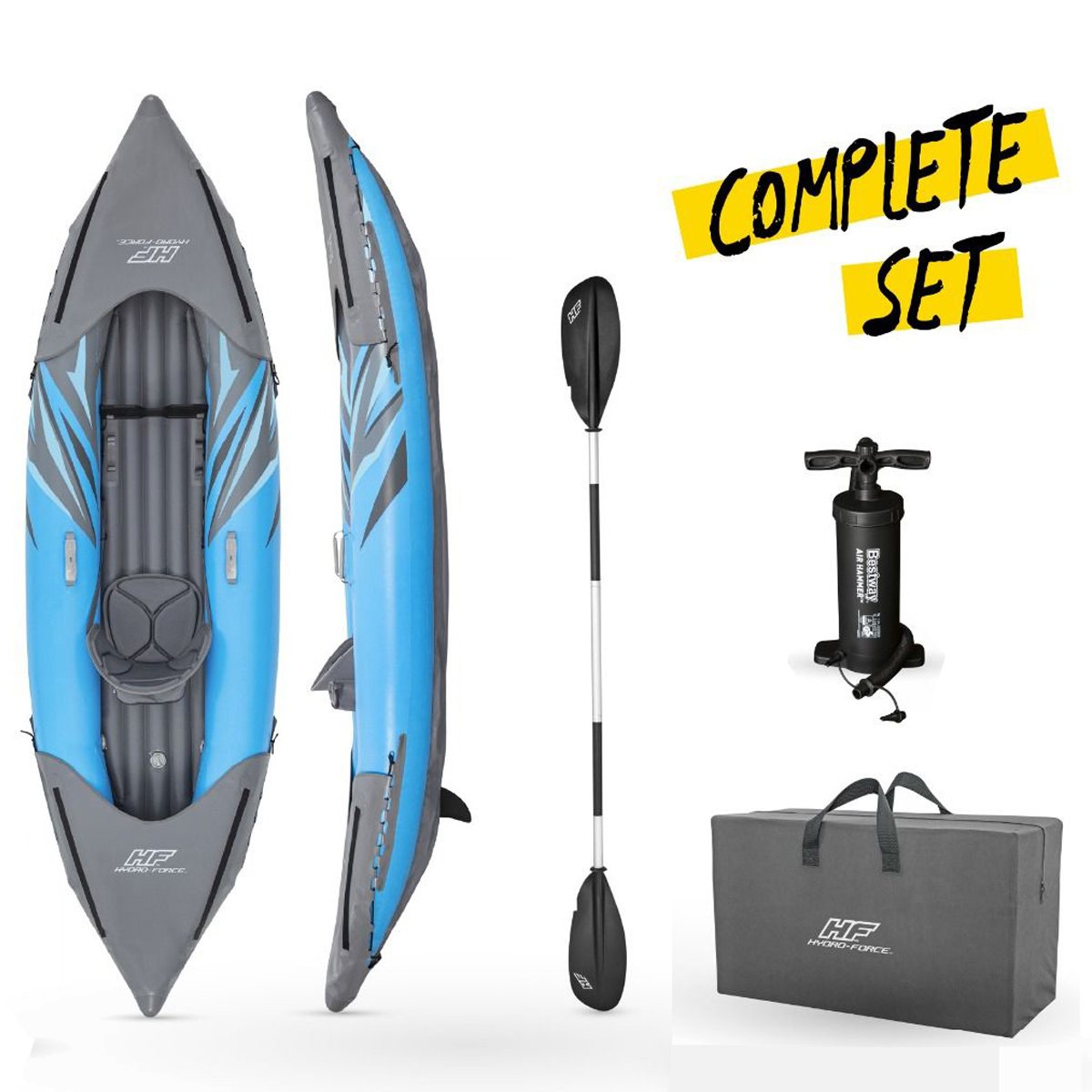 Bestway Hydro‑Force™ Surge Elite 1 Person Inflatable Kayak Set