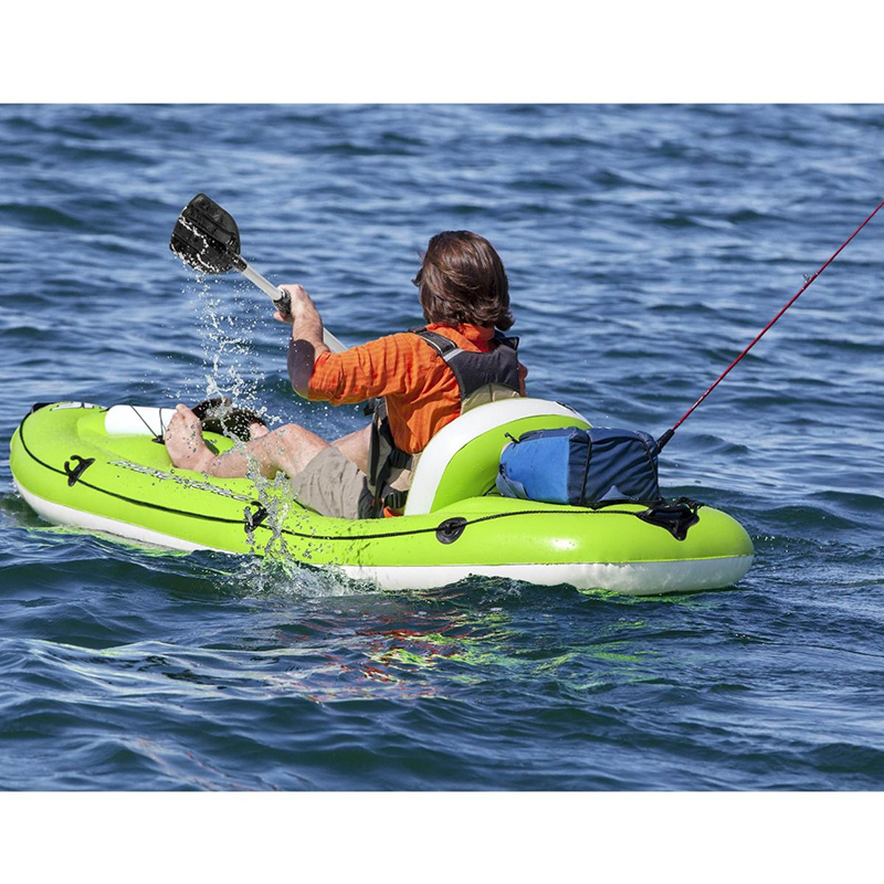 Bestway Hydro‑Force™ Koracle™ X1 - 1 Person Sit‑On Inflatable Fishing Kayak Set