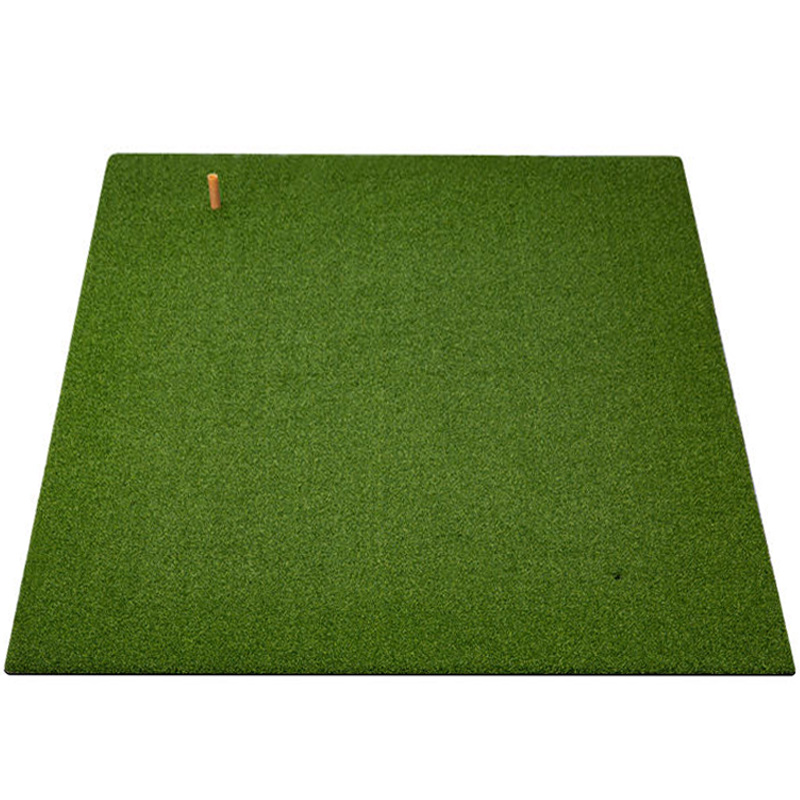 Hillman Golf Large Deluxe Turf Practice Mat with Rubber Tee