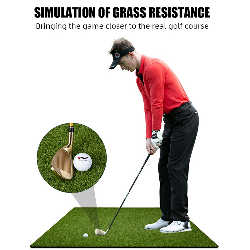 Hillman Golf 1.5m Deluxe Practice Mat with Rubber Tee