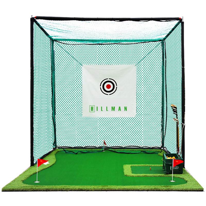 Hillman PGM 2m Heavy Duty Golf Practice Cage & Net with Target
