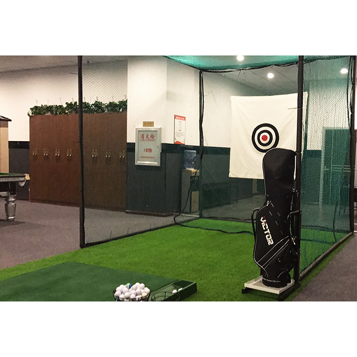 Hillman PGM 3m Semi-Commercial Golf Practice Cage & Net with Target and Stainless Steel Poles