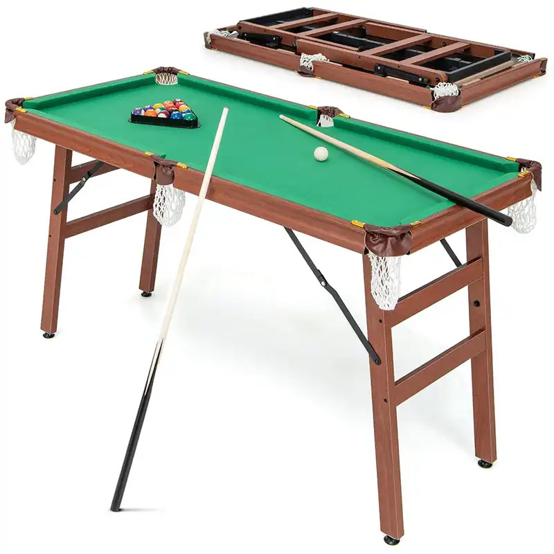 Walker & Simpson 4.5ft Foldable Pool Table 