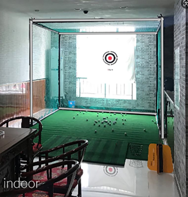 Hillman PGM 3m Semi-Commercial Golf Practice Cage & Net with Target and Stainless Steel Poles
