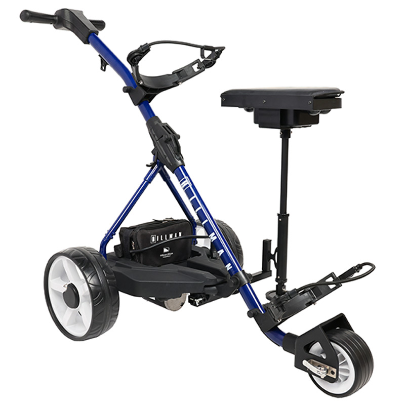 Hillman Lithium Caddie Blue Electric Golf Trolley