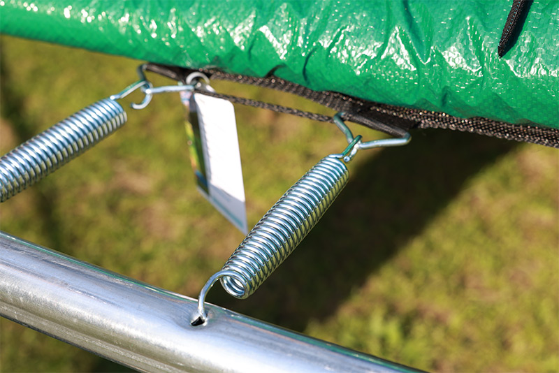 Velocity 8ft Trampoline with Safety Enclosure and Ladder