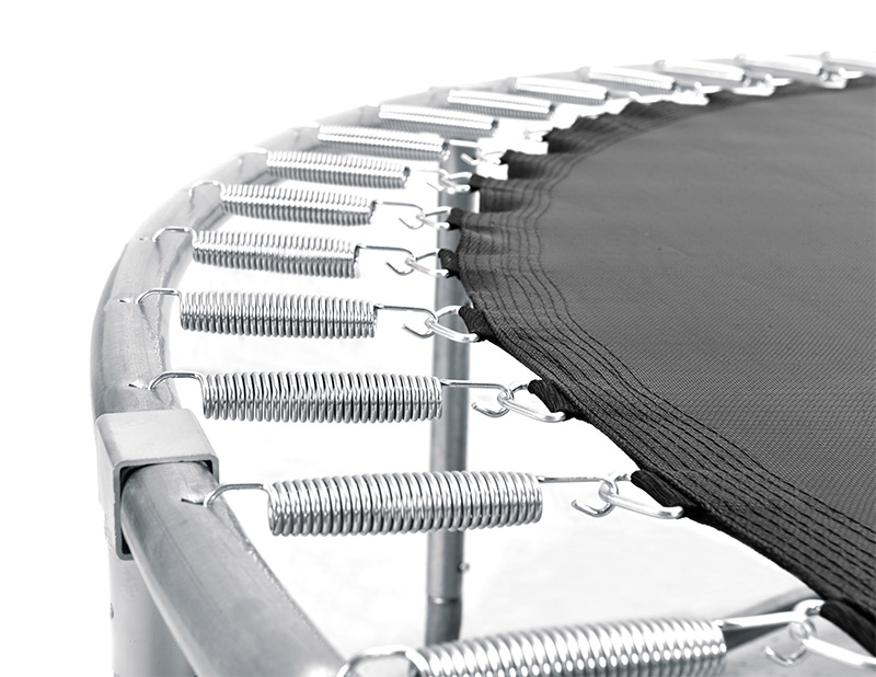 Velocity 8ft Trampoline with Safety Enclosure and Ladder