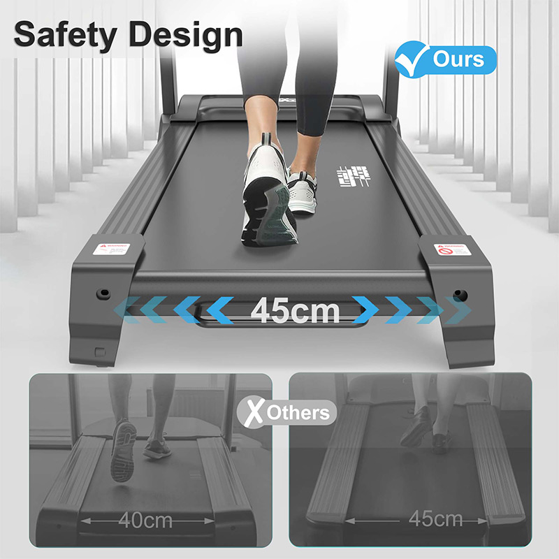 BodyTrain 7008 Motorised Folding Bluetooth Treadmill