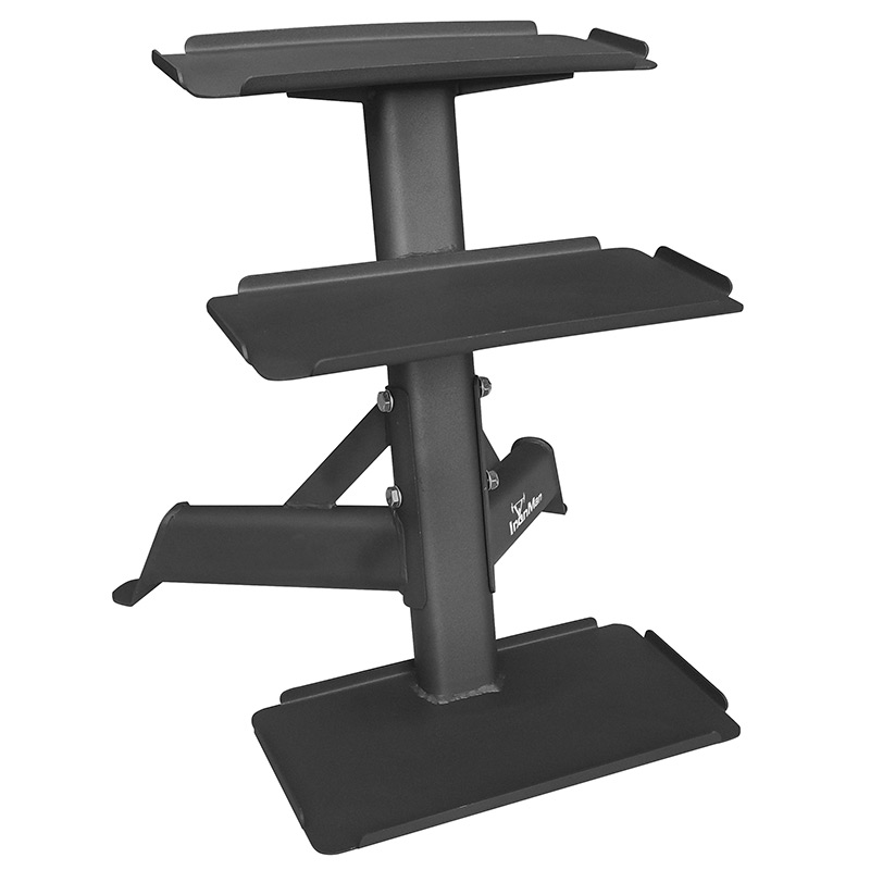 IronMan Three-Tier Kettlebell Storage Rack