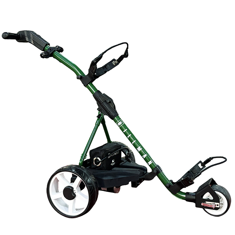 Hillman Lithium Caddie Green Electric Golf Trolley