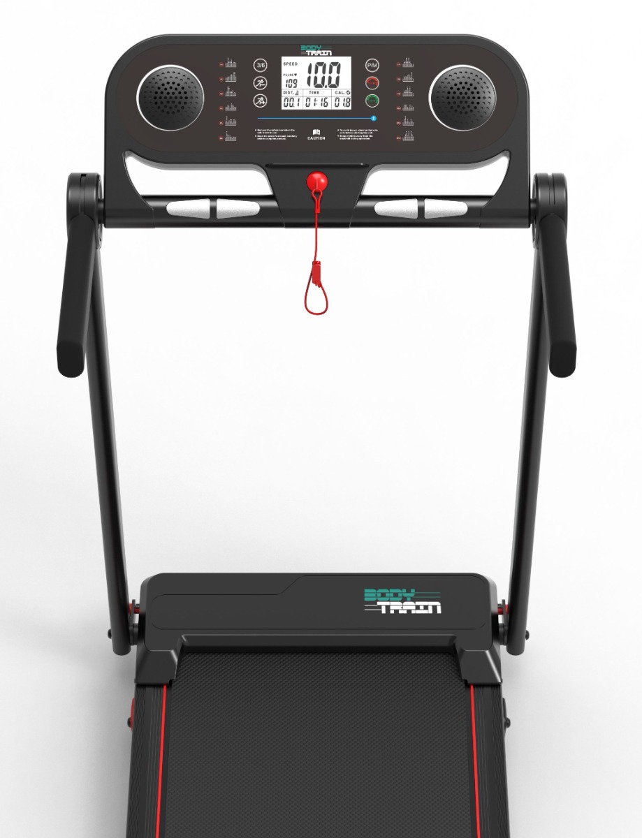 BodyTrain T-118 Motorised Folding Bluetooth Treadmill