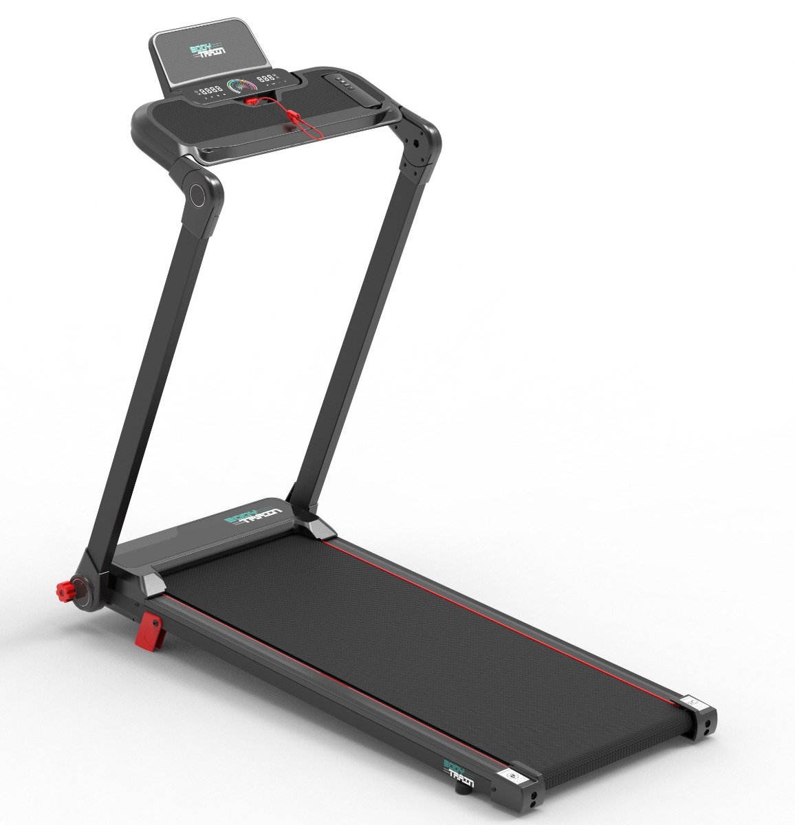 BodyTrain T-120 Motorised Folding Bluetooth Treadmill
