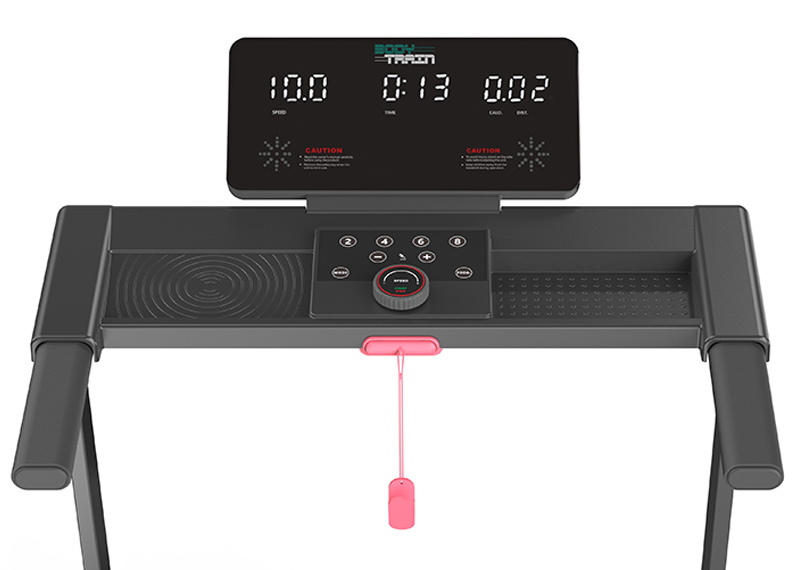BodyTrain T853 Motorised Folding Bluetooth Treadmill