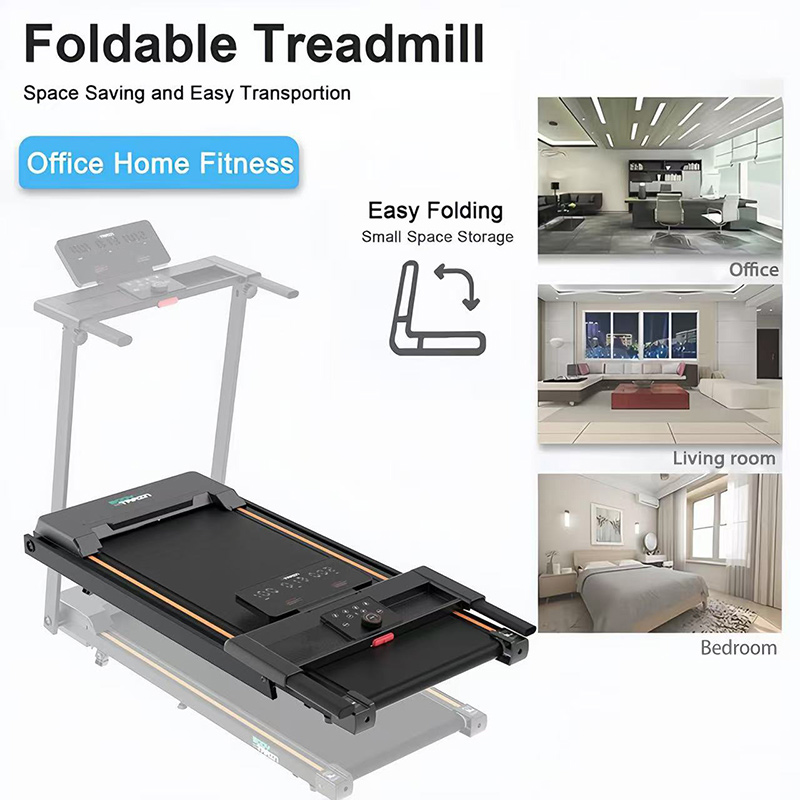 BodyTrain T853 Motorised Folding Bluetooth Treadmill